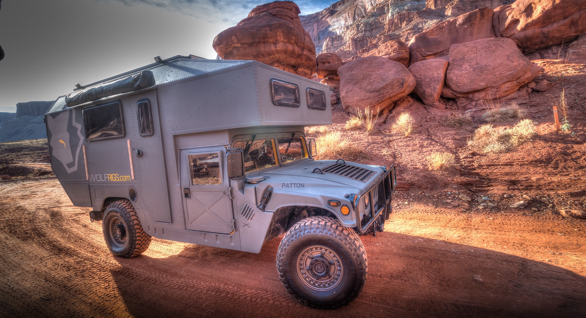 Denver startup Wolf Rigs builds $350K Humvee camper 1 Wolf Rigs Moab